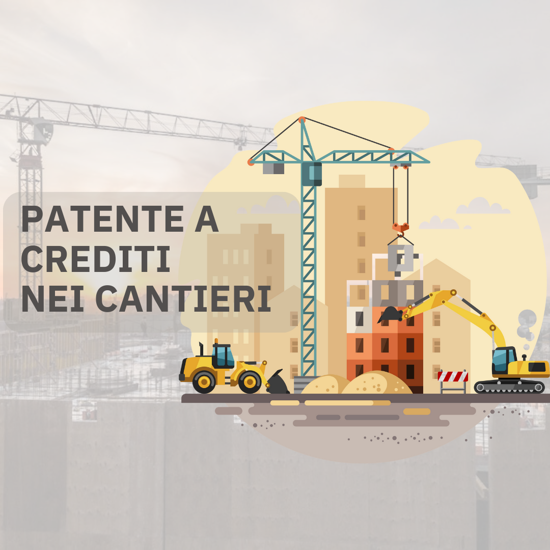 Patente a crediti nei cantieri - SiQ